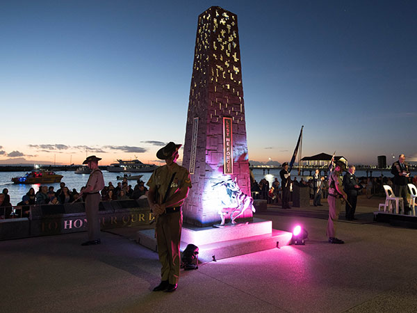Traditions of ANZAC Day - catafalque